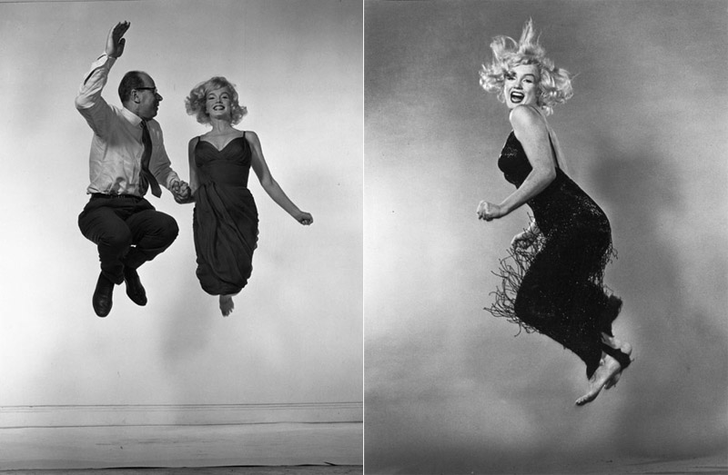 Marilyn-Monroe-and-Philippe-Halsman-1954